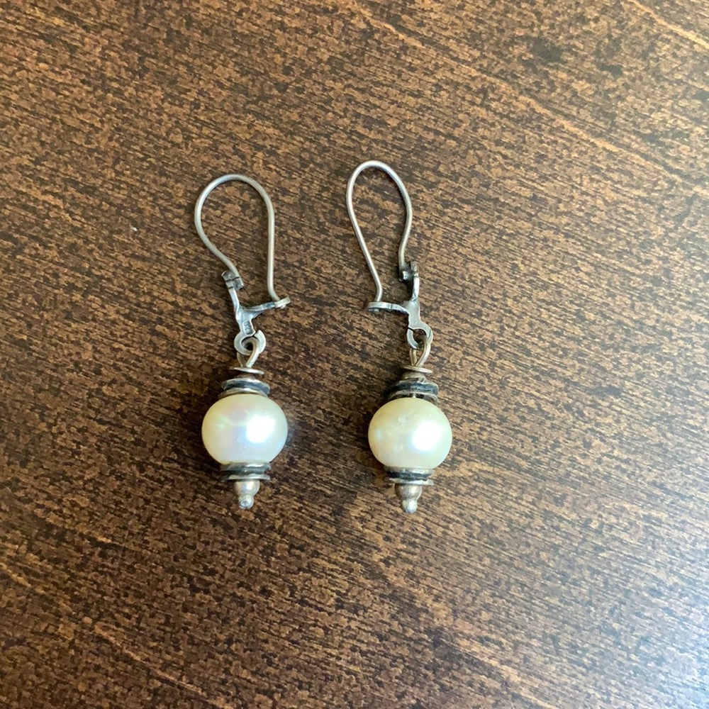 Pearl Silpada Earrings